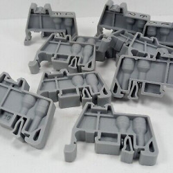 Connectwell CA702 – End Clamp for DIN 35 mm Rail