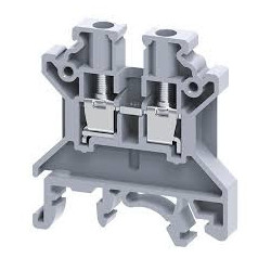 CTS4UN4 sq.mm Feed Through Terminal block in Grey colour