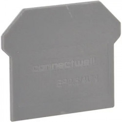 Connectwell EP2.5/4UN – End Plate for 2.5 mm & 4 mm Terminal Blocks