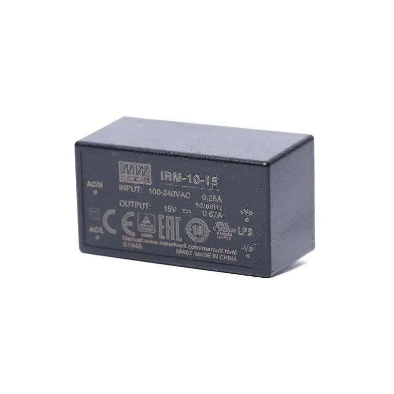 MEAN WELL IRM-10-5 – 10 W Isolated AC-DC Power Supply Module (5 V DC Output)