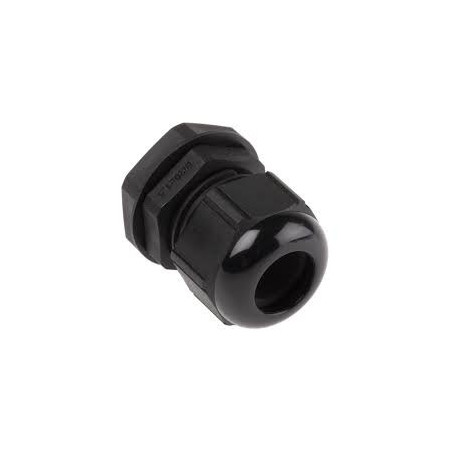 Cable Gland M20 × 1.5 – Black Nylon Waterproof Strain Relief Connector