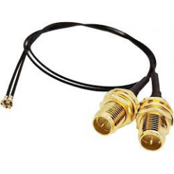 SMA-Female to U.FL Pigtail Adapter Cable – 9 Inch (RG178 / RG316 Coaxial Cable)