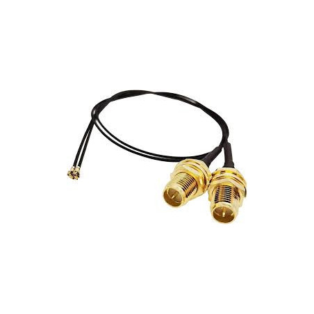 SMA-Female to U.FL Pigtail Adapter Cable – 9 Inch (RG178 / RG316 Coaxial Cable)